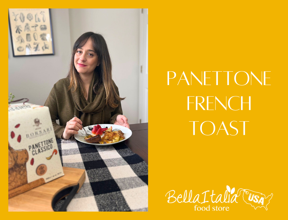 Cooking with Federica: Panettone French Toast, an Italian Twist for Breakfast!