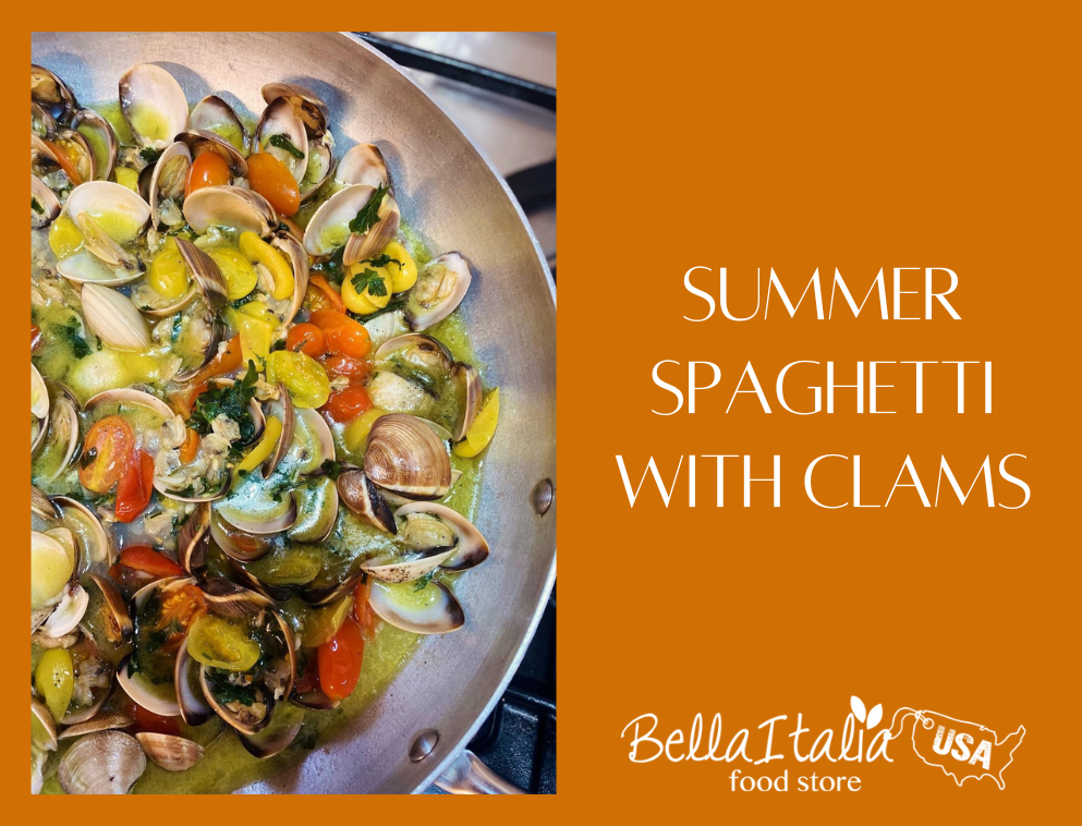 Cooking with Federica: Summer Spaghetti with Clams