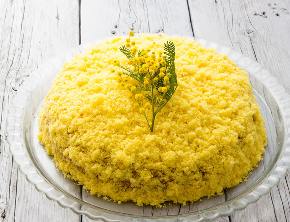 Mimosa Cake for the International Women’s Day