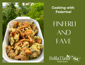Cooking with Federica: Chanterelle Mushrooms and Fava Beans