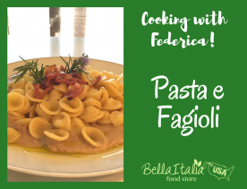 Cooking with Federica: A modern take on classic Pasta e Fagioli