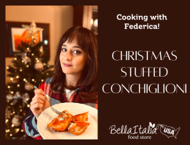 Cooking with Federica: Christmas Stuffed Conchiglioni