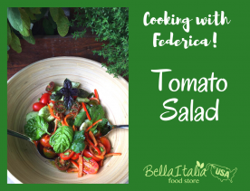 Cooking with Federica: Summer Tomato Salad