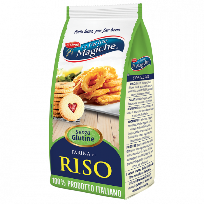 Le Farine Magiche - Farina di Riso - Rice Flour - Gluten free - 500gr