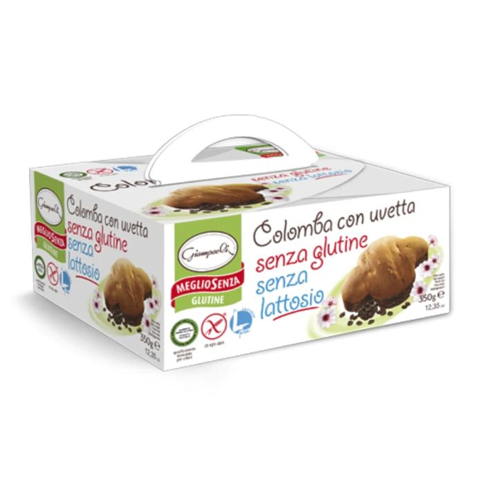 Giampaoli – Gluten Free Colomba with Raisins - Colomba con Uvetta Senza ...