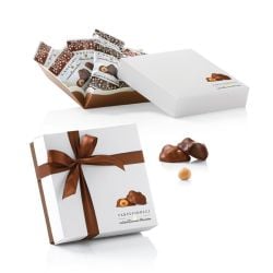 Antica Torroneria Piemontese - 4 Nocciole ricoperte - 4 Hazelnuts Choco Coated (120 gr - 4.23 Oz)