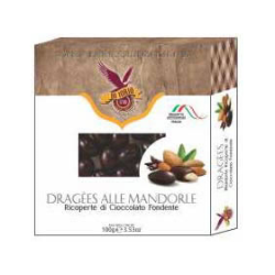 Dragees - Almonds Dark Chocolate Coated