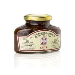 Acetaia Reale - Composta di Fichi al Balsamico - Fig compote with balsamic - 250 gr - 8.81 oz