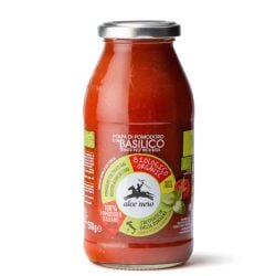 Alce Nero - Organic Tomato Pulp with Basil (500 gr - 1.1 Lb)