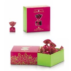 Antica Torroneria Piemontese - Raspberry and pistachio Tartufini "Spring" box (100 gr - 3.5 oz)