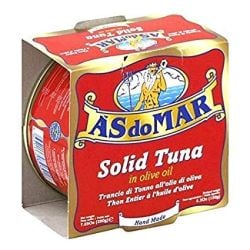 As do mar - Solid Light Yellowfin Tuna in Olive Oil (200gr - 7.05 oz)
