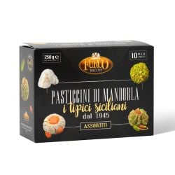 Furco Biscotti - Pasticcini di Mandorla Assortiti - Assorted Almond Pastries (250 gr / 8.81 Oz)