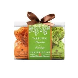Antica Torroneria Piemontese - Tartufini Gianduja e Pistacchio (63 gr - 2.22 Oz)