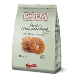 Doemi - Biscotti senza zucchero con farina integrale senza lattosio (500 gr)