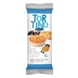 Bononia Dolci - Gluten free Tortino con Gocce di Cioccolato (252 gr / 8.89 Oz)