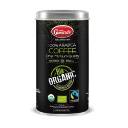 Caffe Camardo - Bio Organic 100% Arabica ground coffee in can (250 gr - 8.8 Oz)