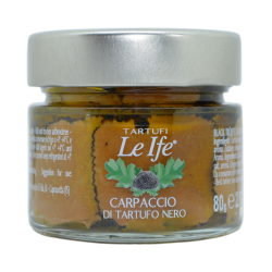 Tartufi Le Ife - Carpaccio of Black Truffle 80 gr / 2.82 Oz