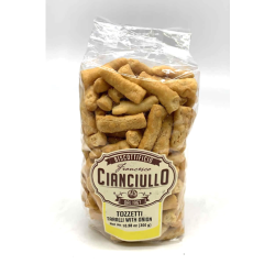 Cianciullo - Tozzetti Cipolla - Onion Taralli (300 gr / 12.34 Oz)