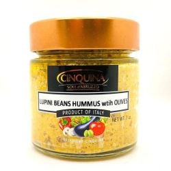 Cinquina - Lupini Beans Hummus with Olives - 212ml - 7 oz
