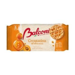 Balconi - Crostatina con confettura di albicocche- 6 tartlets (240gr - 8.5 OZ)