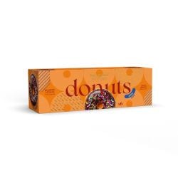 Maxtris - Cocoa Mini Donuts - Gluten-Free - Gourmet Italian Pastry (210gr - 6-Pack)