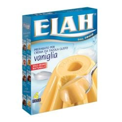 Elah - Preparato per Crema da Tavola gusto Vaniglia (80 gr)