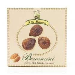 Fratelli Marano - Bocconcini con mandorle – Figs with Almonds (250 gr / 8.8 Oz)