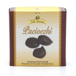 Fratelli Marano - Paciocchi – Figs with Almonds Dark Chocolate coated (250 gr / 8.8 Oz)