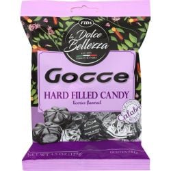 Fida - Gocce Licorice Bag, 4.5 Oz