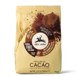 Alce Nero - Chocolate Biscuits - Frollini al Cacao (250 gr - 8.8 Oz)