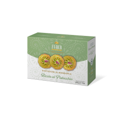 Furco Biscotti - Riccia al Pistacchio Almond Pastries (250 gr / 8.81 Oz)