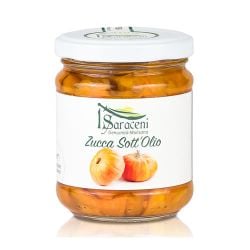 I Saraceni - Zucca in Olio Extra Vergine di Oliva - 200 gr - 7.05 oz