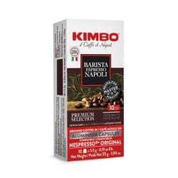Kimbo - Nespresso Compatible Coffee Capsules - Barista Espresso Napoli - 10 Capsules