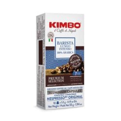 Kimbo - Nespresso Compatible Coffee Capsules - Barista Lungo Intenso - 10 Capsules