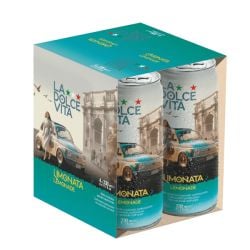 La Dolce Vita - Limonata - Lemon Soda - 4 x 330 ml