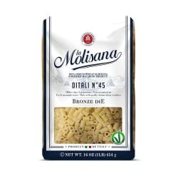La Molisana Bronze Ditali 45 (1 LB)