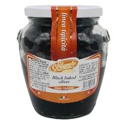 La Cerignola di una volta - Black baked Olives - 490 gr - 17.28 oz
