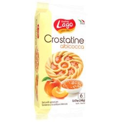 Lago - Crostatine Albicocca - Apricot tart - 240gr 8.47Oz