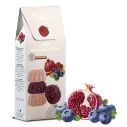 Le preziose - Jelly Candies Pomegranate & Blueberry with Fruit Juice (200 gr - 7.05 Oz)