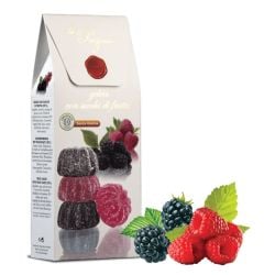 Le preziose - Jelly Candies Blackberry & Raspberry with Fruit Juice (200 gr - 7.05 Oz)