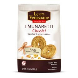 Le Veneziane - I Munaretti - Gluten Free Biscuits (300 gr- 10.58 oz)