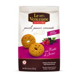 Le Veneziane - Gluten Free Biscuits with Forest Fruit (250gr- 8.8 oz)