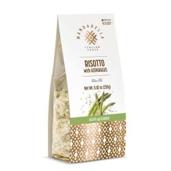 Mandarella Italian Carnaroli Risotto Mix with Asparagus - Ready to Cook (250 gr - 8.82 oz)