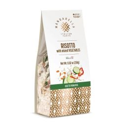 Mandarella Italian Carnaroli Risotto Mix Primavera (Mixed Vegetables) - Ready to Cook (250 gr - 8.82 oz)
