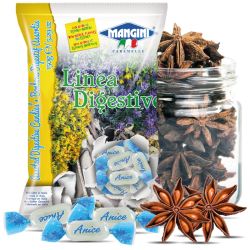 Mangini - Caramelle Anice - Anise Candies (150 gr - 5.29 Oz )