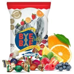 Mangini - Caramelle Bye Bye Frutta - Filled Candies (150 gr - 5.29 Oz )