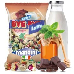Mangini - Caramelle Bye Bye Latte - Filled Candies (150 gr - 5.29 Oz )