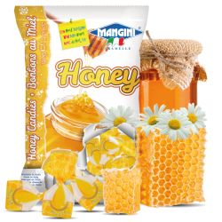 Mangini - Honey - Filled Candies (150 gr - 5.29 Oz )