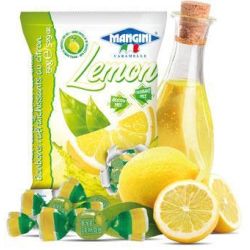 Mangini - Caramelle al Limone - Lemon Candies (150 gr - 5.29 Oz )