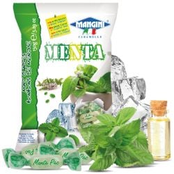 Mangini - Caramelle alla Menta - Mint Candies (150 gr - 5.29 Oz )